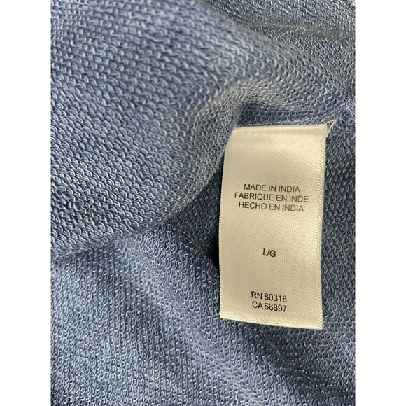 NWT Lucky Brand Patch Batwing Crop Print Hoodie Size Large - Picture 11 of 14